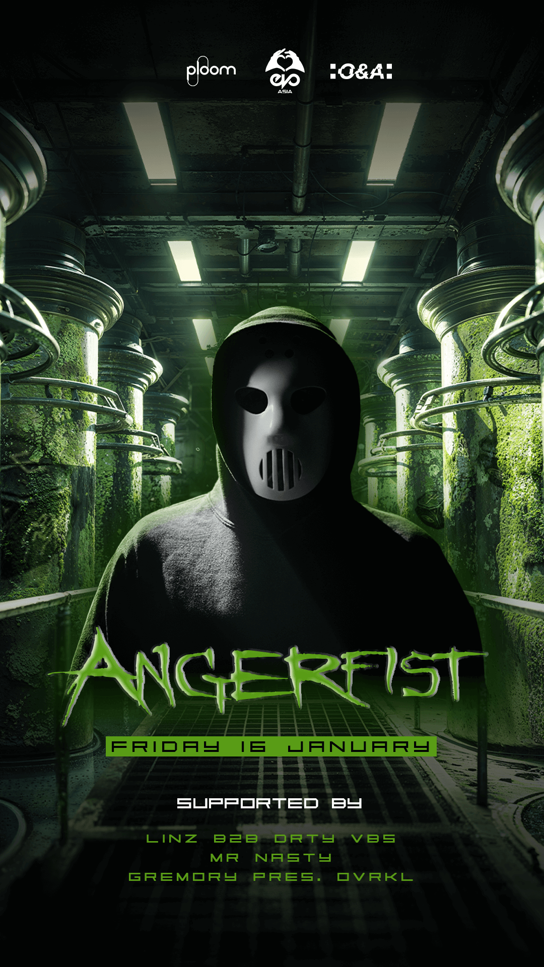 Evo Asia Presents Angerfist